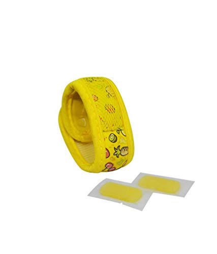 Safe-O-Kid- 100% Herbal Ayurvedic Anti Mosquito Designer Velcro Band