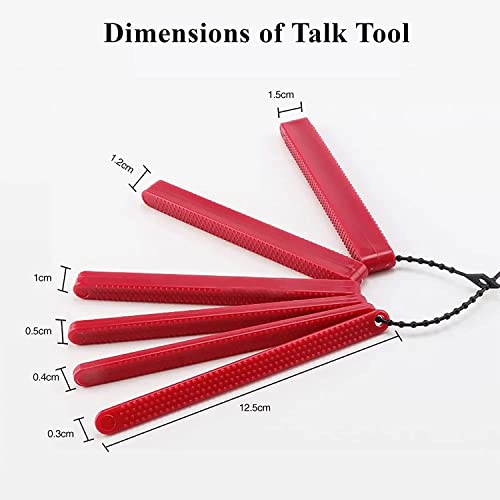 Talk Tools (2 Sets of 6 Bite Blocks) for Oral Development and Speech Therapy, FDA Recommended Material, Reusable and Durable