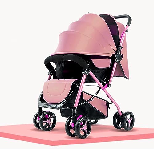 Safe-O-Kid Baby Travel Stroller/Pram for New Born/Toddler/Kid with Food Tray for 0 to 3 Years Travel Friendly with Full Canopy, 5 Point Safety Harness,Adjustable backrest, 360 Swivel Wheel