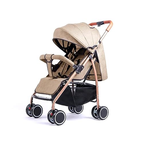 Safe-O-Kid Baby Travel Stroller/Pram for New Born/Toddler/Kid with Food Tray for 0 to 3 Years Travel Friendly with Full Canopy, 5 Point Safety Harness,Adjustable backrest, 360 Swivel Wheel