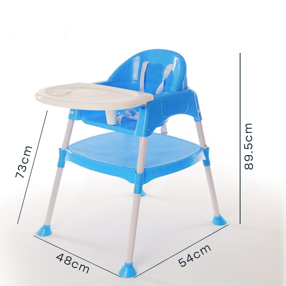 Safe-O-Kid 4 in 1 Adjustable High Chair with Table and Tray