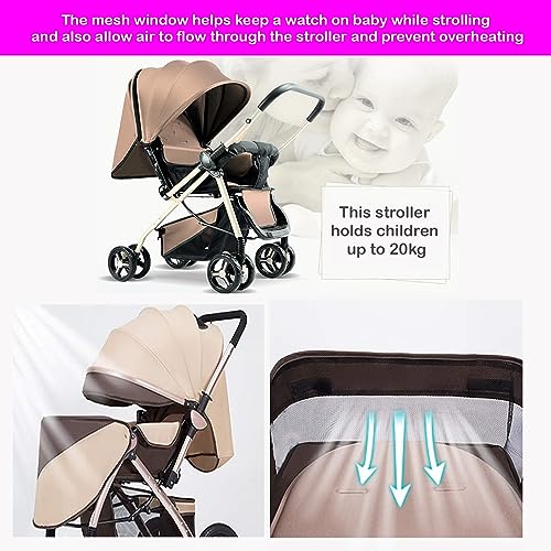 Safe-O-Kid Baby Travel Stroller/Pram for New Born/Toddler/Kid with Food Tray for 0 to 3 Years Travel Friendly with Full Canopy, 5 Point Safety Harness,Adjustable backrest, 360 Swivel Wheel