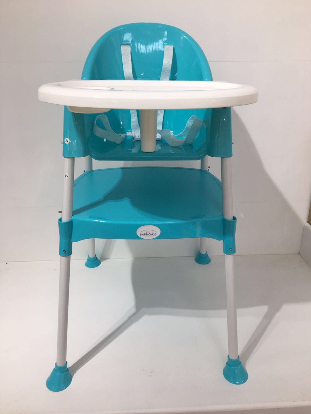 Safe-O-Kid 4 in 1 Adjustable High Chair with Table and Tray