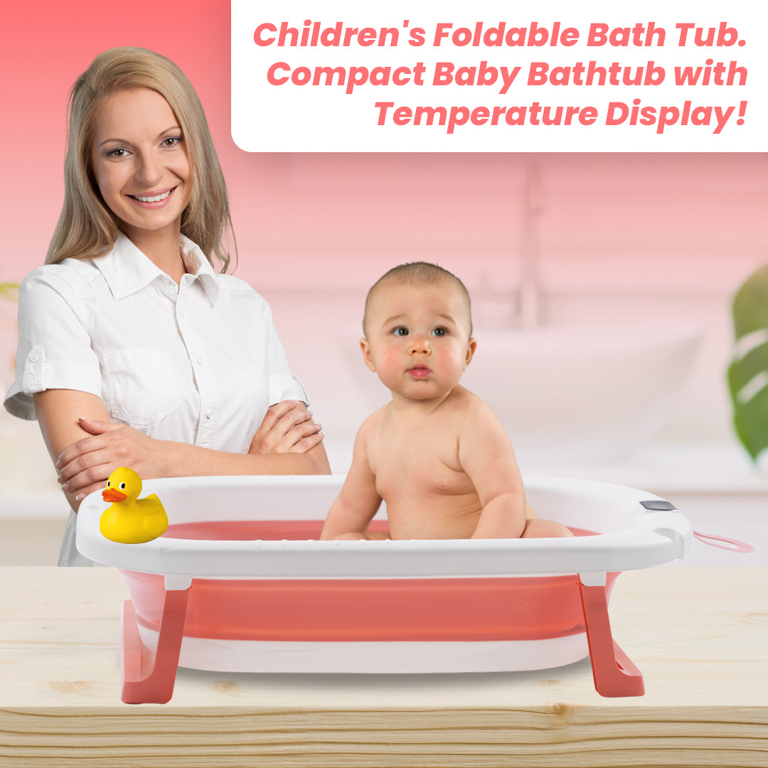 Safe-O-Kid Baby Bath Tub with Digital Meter