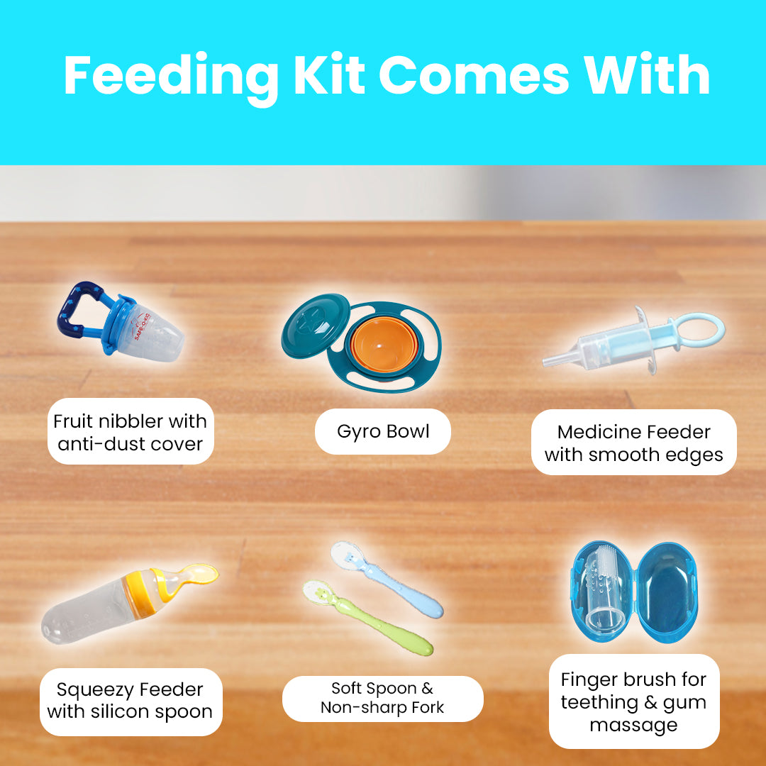 Safe-O-Kid All-in-One Baby Feeding Kit