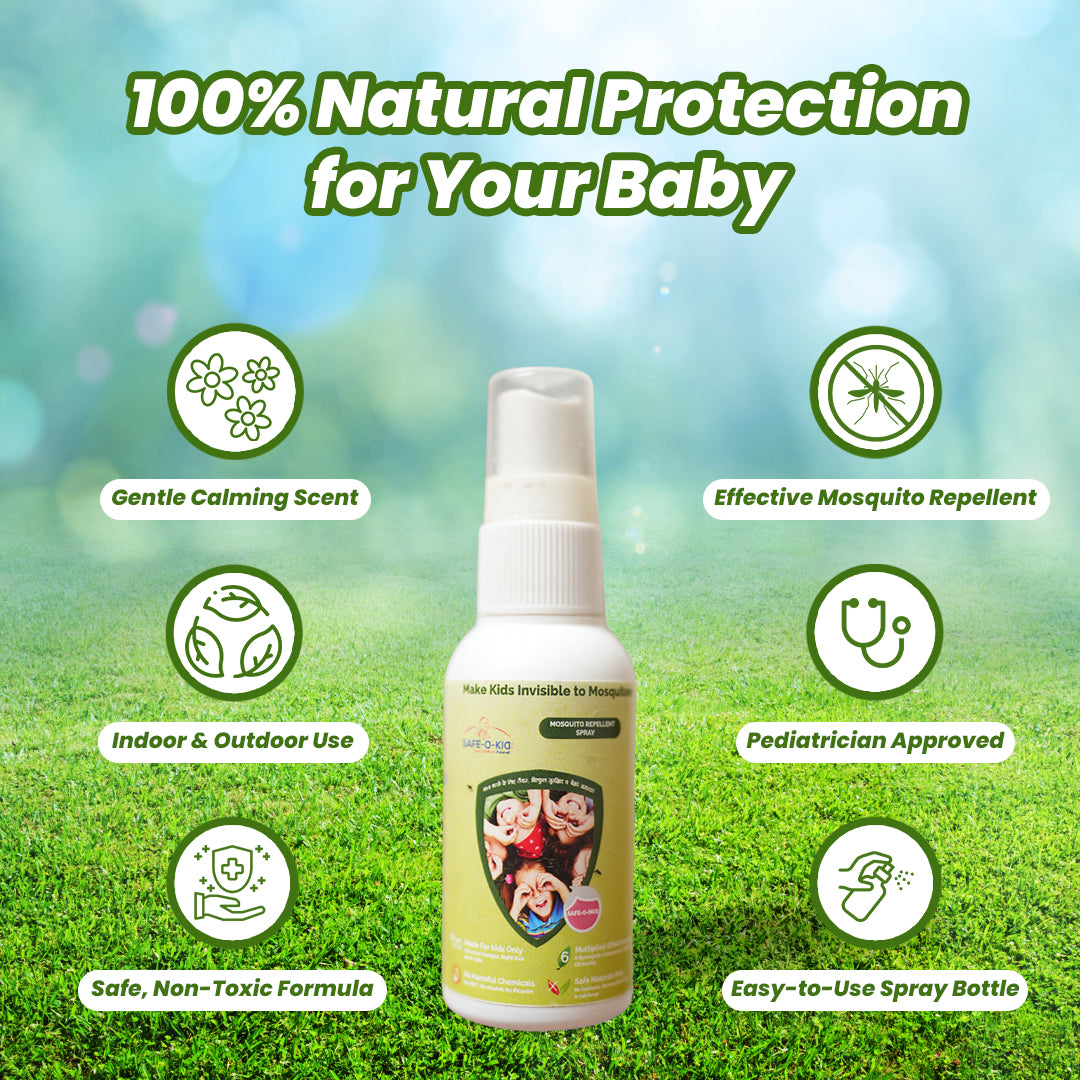 Herbal Mosquito Repellent Spray (50 Ml - 1000 Sprays)