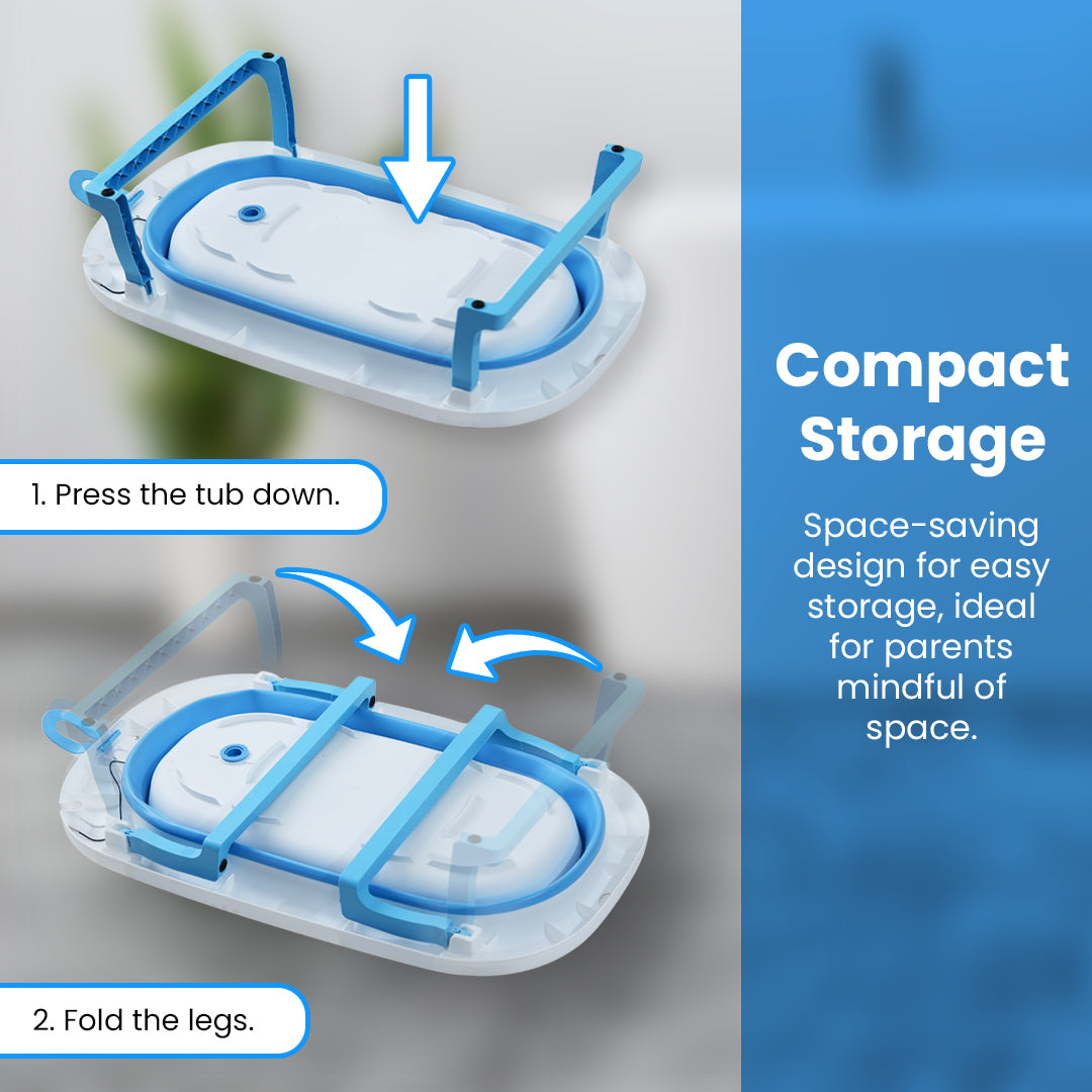 Safe-O-Kid Baby Bath Tub with Digital Meter