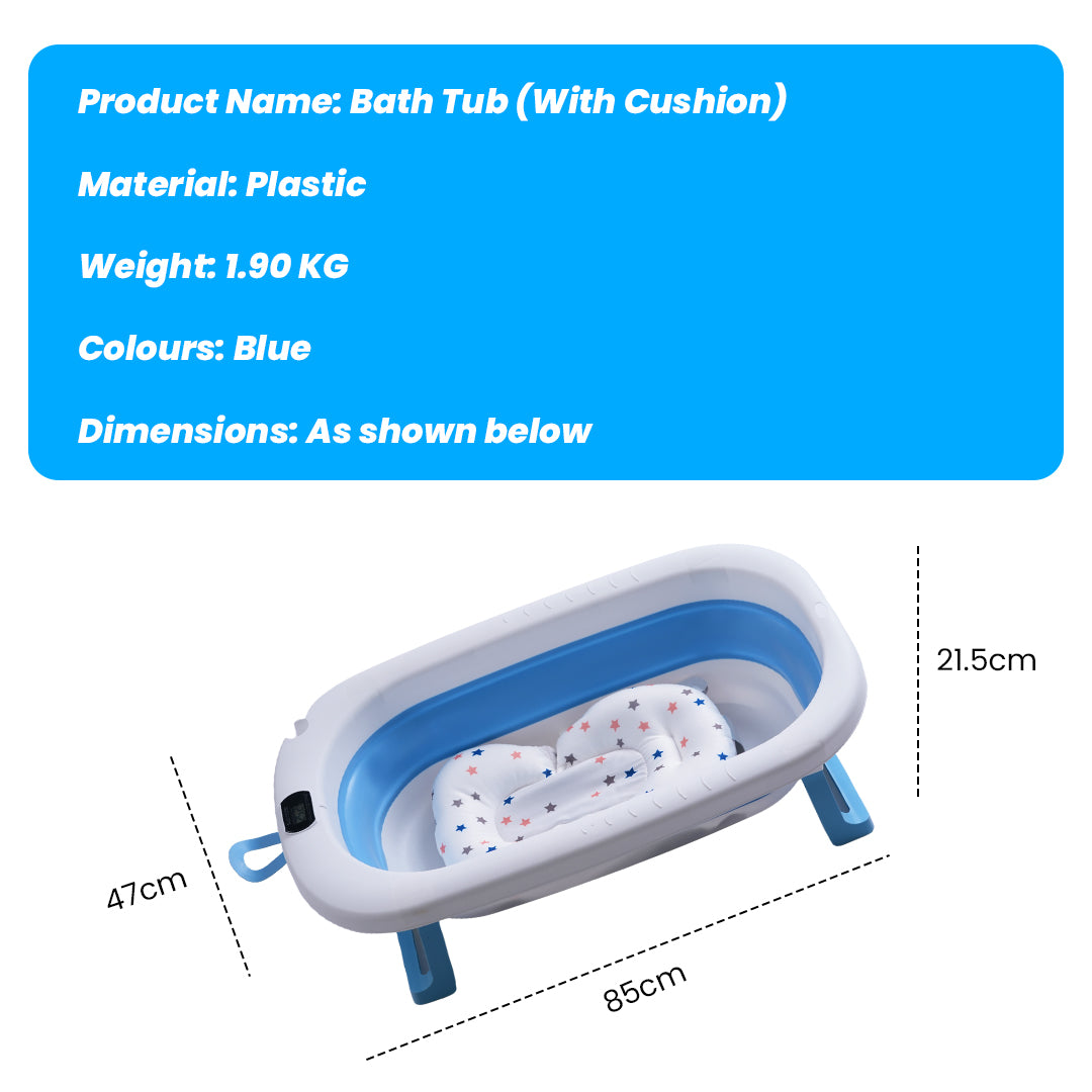 Safe-O-Kid Baby Bath Tub with Digital Meter