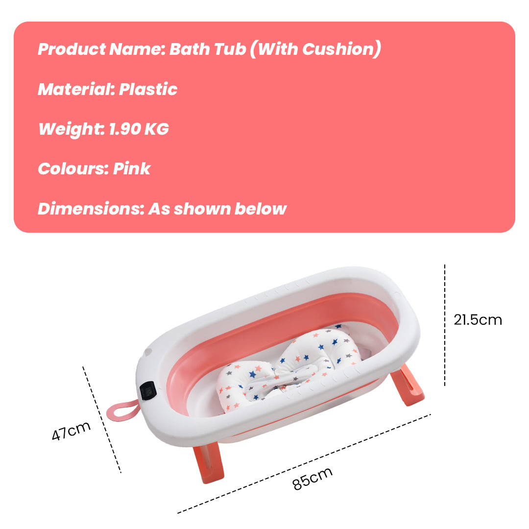 Safe-O-Kid Baby Bath Tub with Digital Meter
