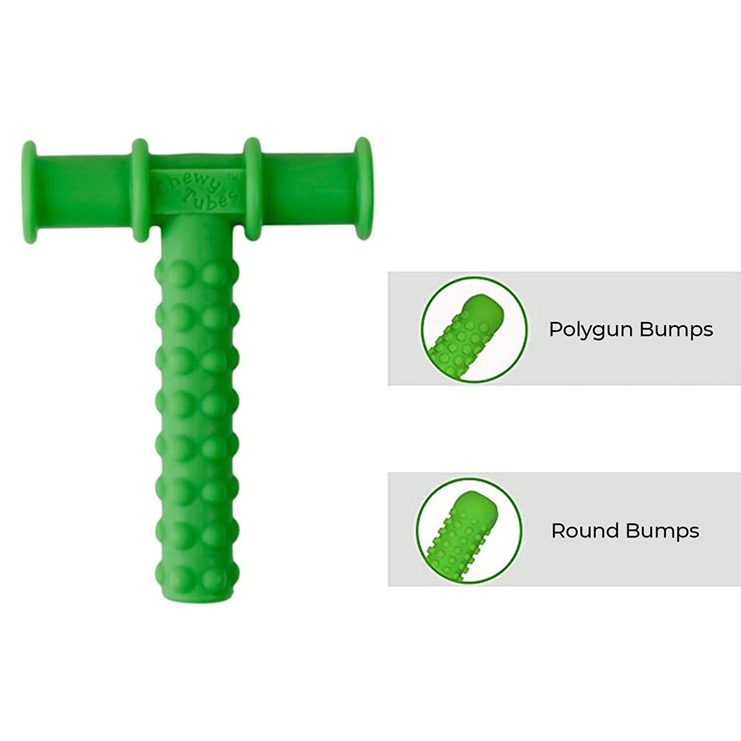 Safe-O-Kid - Non-Toxic, Develop Baby's Biting Skills Safely, Texture Chewy Tube for Toddler