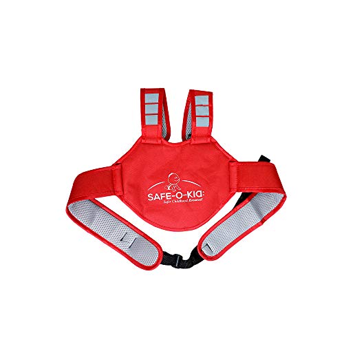 Safe-O-Kid - Fall Safety, Walking Essential - Scooty/2-Wheeler Fully Adjustable Safety Belt for Kids