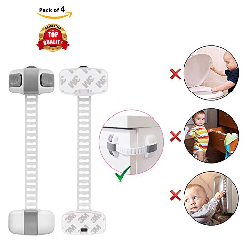 Safe-O-Kid - Finger Safety - High Quality, Adjustable Medium Multi-Purpose Child Safety Lock