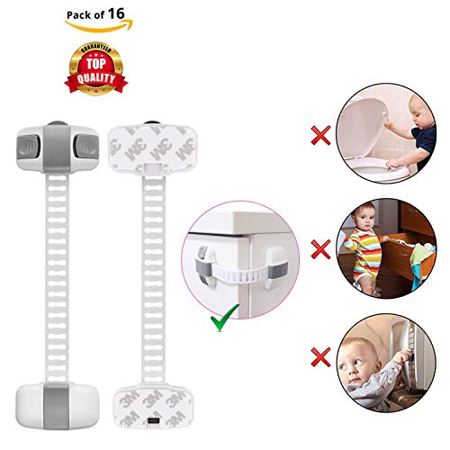 Safe-O-Kid - Finger Safety - High Quality, Adjustable Medium Multi-Purpose Child Safety Lock