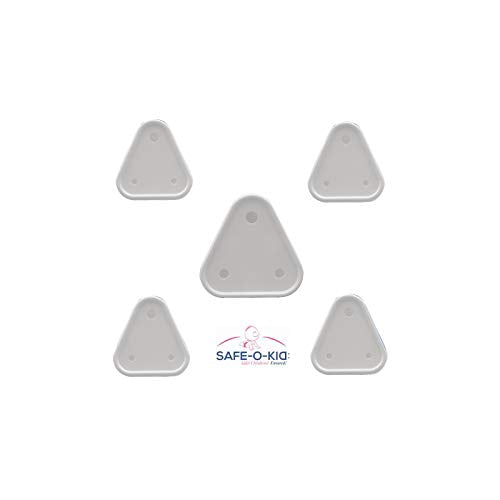 Safe-O-Kid - Baby Proofing Electrical Protector Socket Plug Cover Guards | Open Sockets Guard | Electric Plugs Cover
