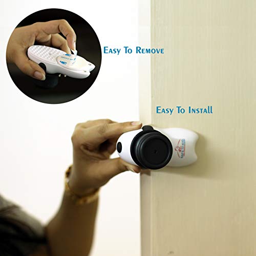 Safe-O-Kid- Finger Safety, Strong Revolving Door Stopper, Fit- All Finger Guard
