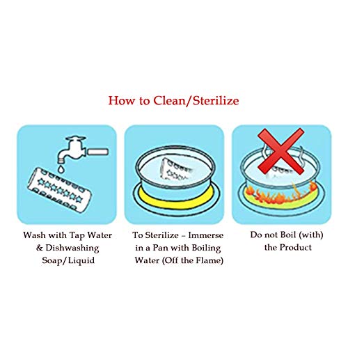 Safe-O-Kid Best Pure Silicon Bottle Cover - 120ml