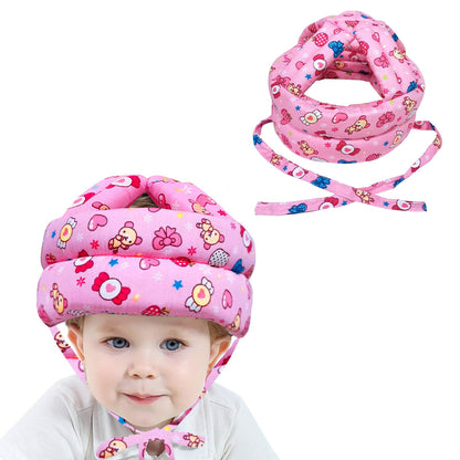 Safe-O-Kid Baby No Bumps Safety Cotton Helmet Head Protection Cushion Bumper, Handguard for Infant/Toddler