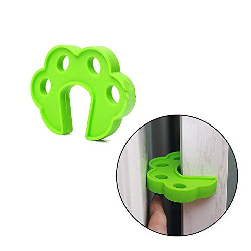 Safe-O-Kid -Finger Safety-  Finger Pinch Guard, Baby Safety Silicone Door Stopper, Prevents Injuries, Slamming Doors