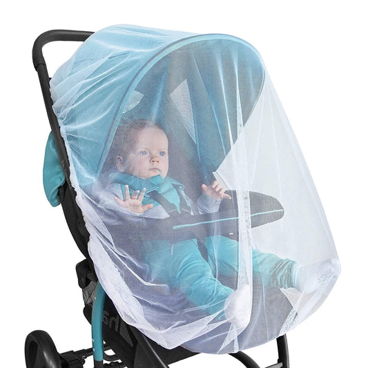 Safe-O-Kid Waterproof Net, Wind Shield Net for Baby Pram/ Strollers, Transparent