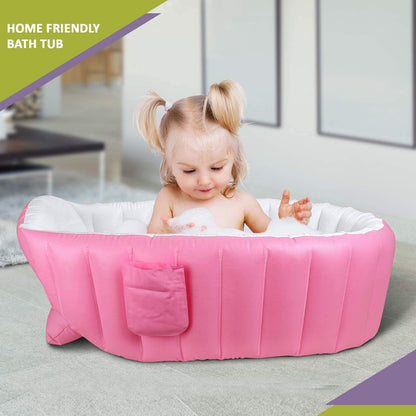 Safe-O-Kid Bath Tub/Unique Design/Foldable/Easy Storage/Strong and Safe