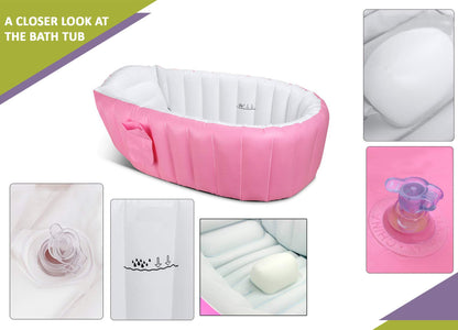 Safe-O-Kid Bath Tub/Unique Design/Foldable/Easy Storage/Strong and Safe