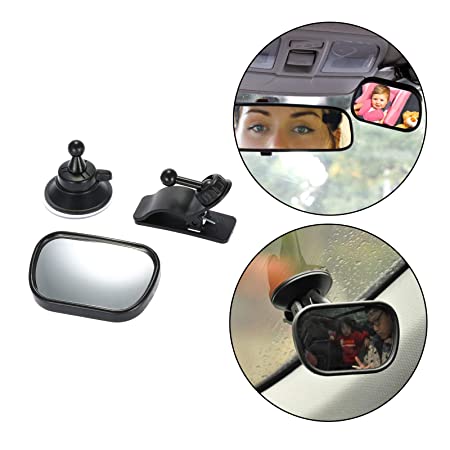 Safe-O-Kid - Car Essential- Mirror- Rear 360 Degree Rotational View