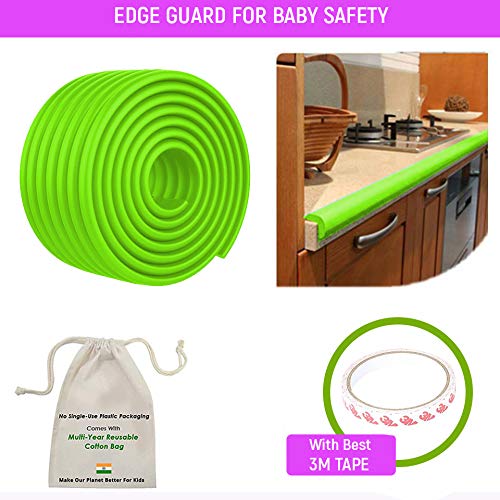 Safe-O-Kid-Head Injury Safety For Baby- High Density Multifunction 2 Meter Edge Guards