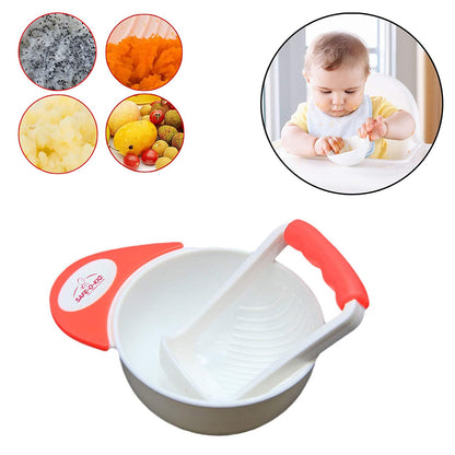 Safe-O-Kid Baby Food,Cereal Grinding/Mesher/Serving Bowl