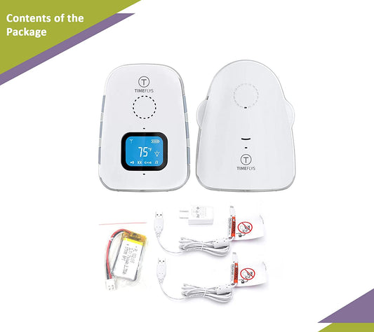 Safe-O-Kid Premium Quality Audio Baby Monitor with Batteries, Digital & Wireless