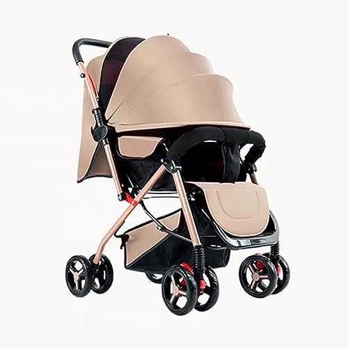 Safe-O-Kid Baby Travel Stroller/Pram for New Born/Toddler/Kid with Food Tray for 0 to 3 Years Travel Friendly with Full Canopy, 5 Point Safety Harness,Adjustable backrest, 360 Swivel Wheel