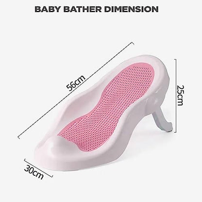 Baby Bather with Silicone Mesh for New Born to Infants