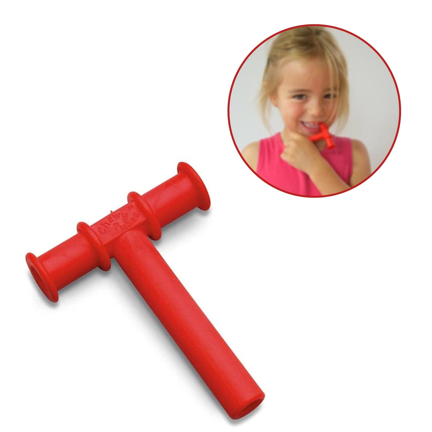 Safe-O-Kid  - Non-Toxic, Develop Baby's Biting Skills Safely, Texture Chewy Tube for Toddler