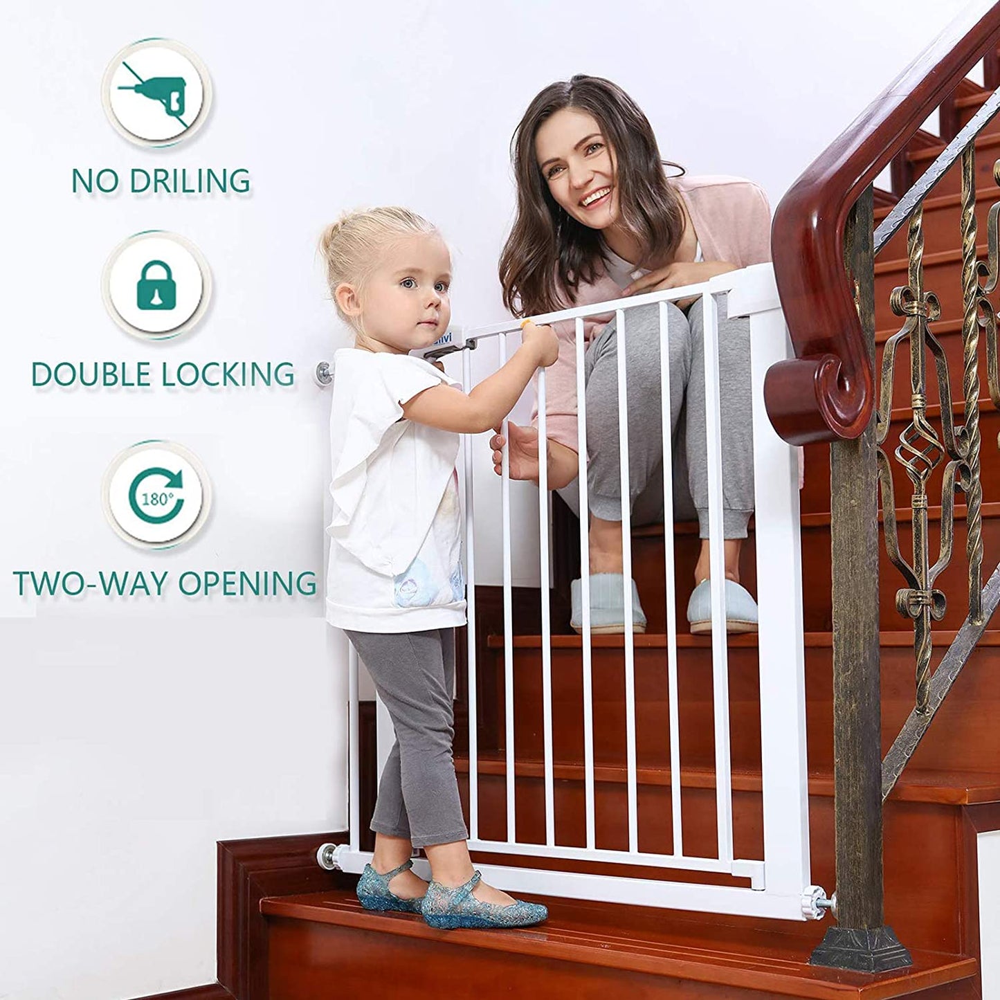 Safe-O-Kid Baby Safety Gate