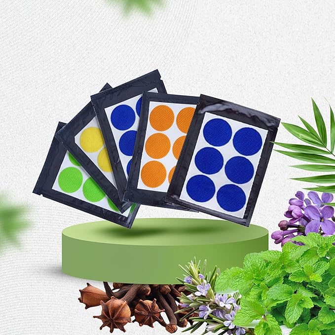 Safe-O-Kid- 100 % Ayurvedic Mosquito Repellent Plain Patches