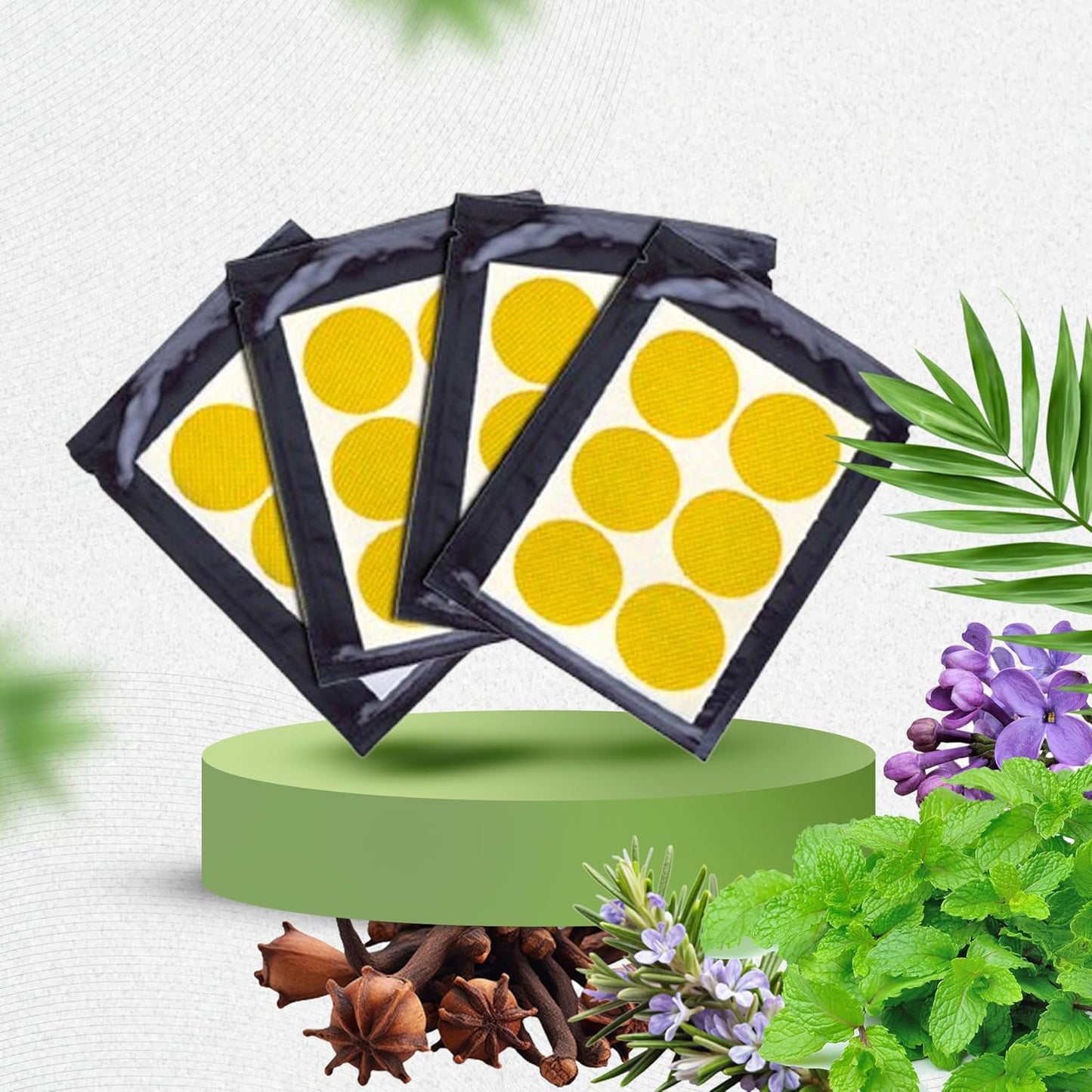 Safe-O-Kid- 100 % Ayurvedic Mosquito Repellent Plain Patches