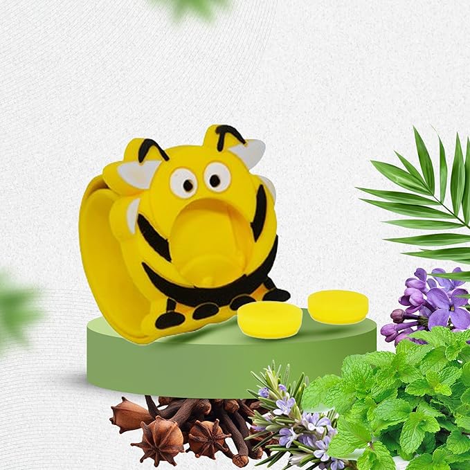 Safe-O-Kid-100 % Ayurvedic  Anti Mosquito Slap Band