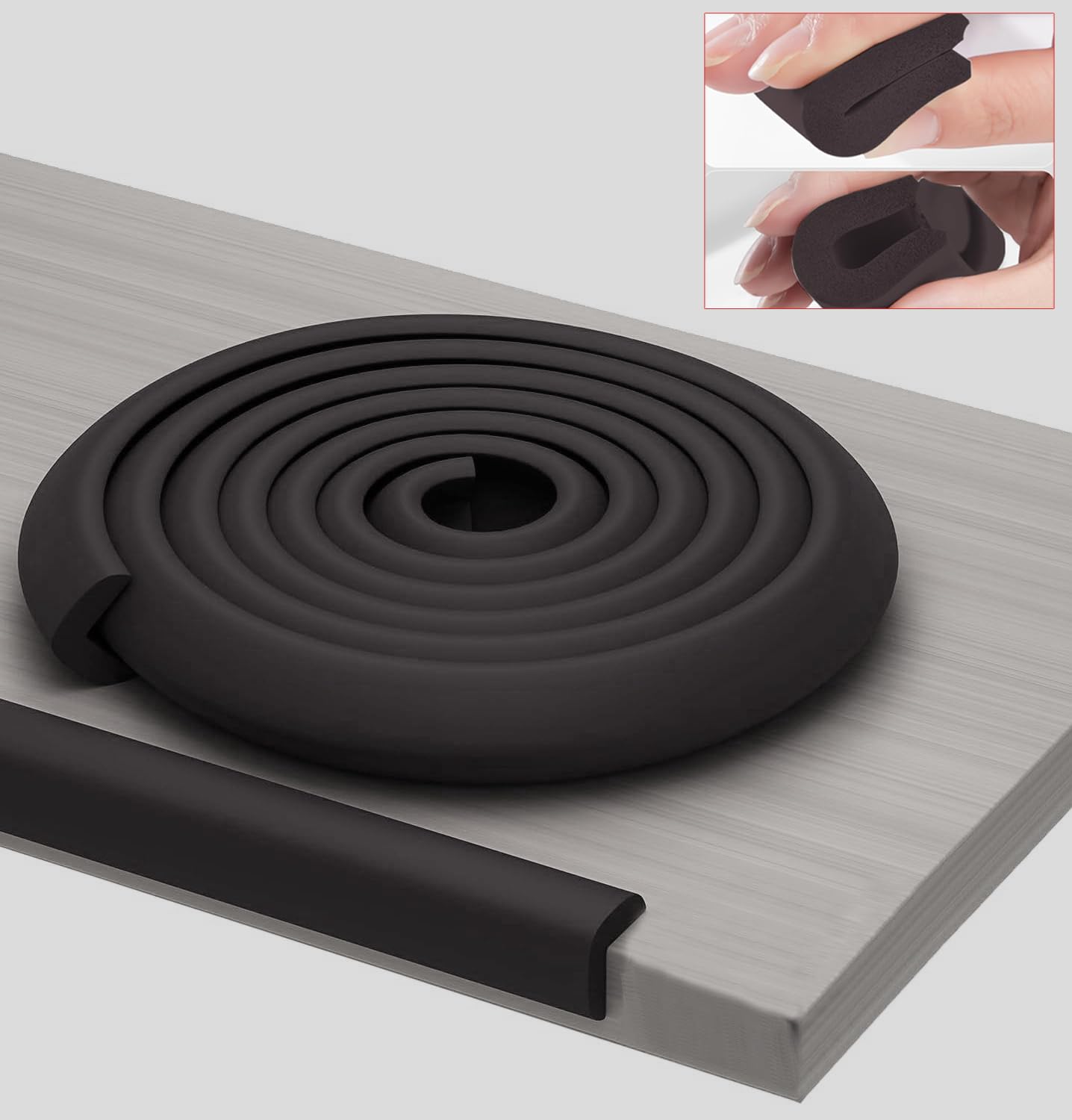 Safe-O-Kid-Baby Head Injury Safety- High Density L-Shaped Large Nbr Corner Cushions/Guards