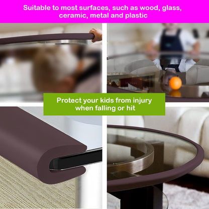 Safe-O-Kid-Baby Head Injury Safety- High Density L-Shaped Large Nbr Corner Cushions/Guards