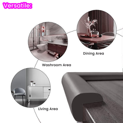 Safe-O-Kid-Baby Head Injury Safety- High Density L-Shaped Large Nbr Corner Cushions/Guards