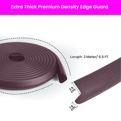 Safe-O-Kid-Baby Head Injury Safety- High Density L-Shaped Large Nbr Corner Cushions/Guards