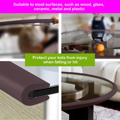 Safe-O-Kid-Baby Head Injury Safety- High Density L-Shaped Large Nbr Corner Cushions/Guards