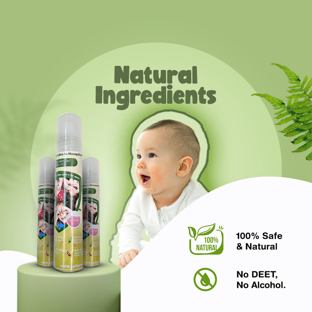 Safe-O-Kid Herbal Mosquito Repellent Roll on