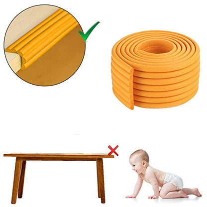 Safe-O-Kid-Head Injury Safety For Baby- High Density Multifunction 2 Meter Edge Guards