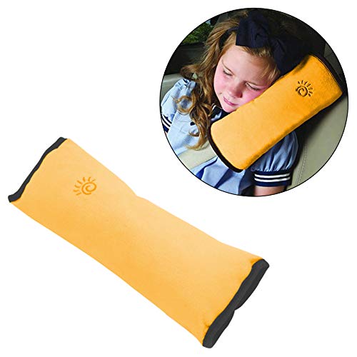 Safe-O-Kid -Baby Neck Safety - Neck Support Pillow/Seat Belt Mounted Pillow for Toddlers