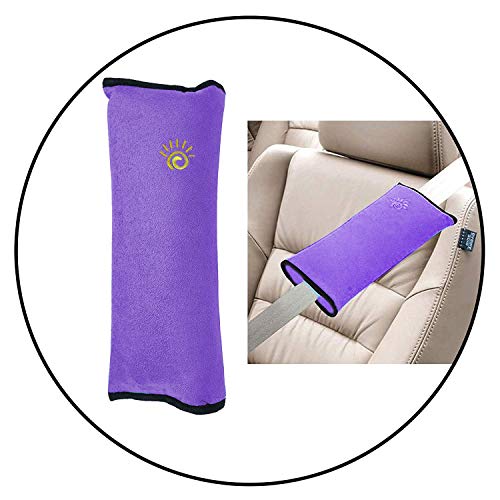 Safe-O-Kid -Baby Neck Safety - Neck Support Pillow/Seat Belt Mounted Pillow for Toddlers