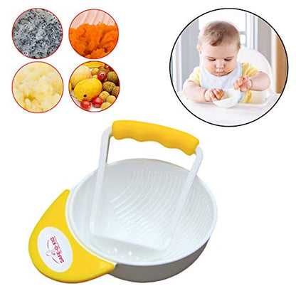 Safe-O-Kid Baby Food,Cereal Grinding/Mesher/Serving Bowl