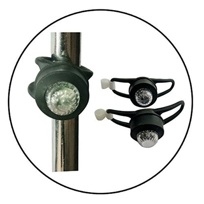 Safe-O-Kid- Safety at Road - Bicycle/Baby Stroller LED Light with SOS Signal Light Complete Front & Rear Road Safety