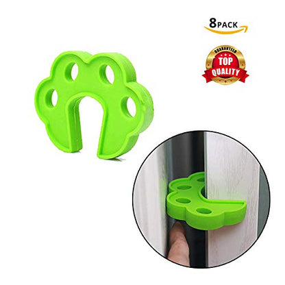 Safe-O-Kid -Finger Safety-  Finger Pinch Guard, Baby Safety Silicone Door Stopper, Prevents Injuries, Slamming Doors