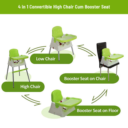 Safe-O-Kid 4 in 1 High Chair with Tray