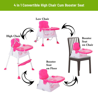 Safe-O-Kid 4 in 1 High Chair with Tray